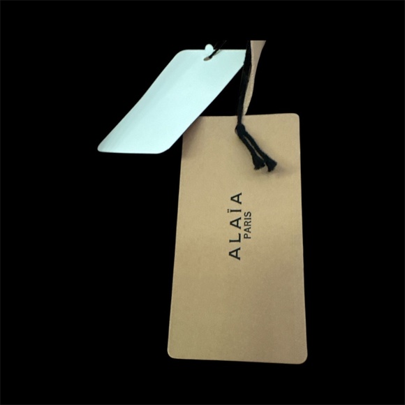 Alaia V-Neck Bodysuit - Blush l Size IT42 l NWT l $3146 MSRP - Picture 6 of 8